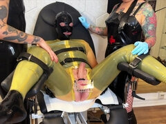 Anaal, Kont, Bondage discipline sadomasochisme, Grote kont, Man die toekijkt, Extreem, Gezichtzitten, Vrouw