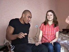 Enthousiasteling, Pijpbeurt, Vriendin, Hardcore, Russisch, Tiener