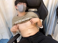 Glasses, Japanese, Masturbation