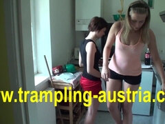 Leie, Fesselspiele, Domination, Füsse, Frau, Deutsch, Hd, Sklave