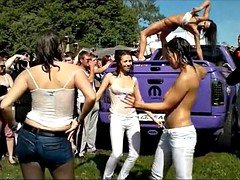 Flashing, Openbaar, Tieten likken