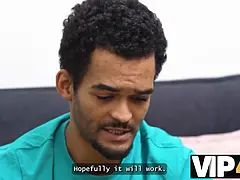 Vip4k. pregnant horny hoe is hardcore in front of her pitiful spouse