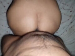 Desi Boy Fucks QueenbeautyQB Hard at Night - Rough Sex & Creampie