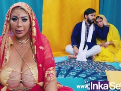 アラブ, デカ尻, 人形, 女, インド人, マッサージ, 淫乱熟女, オーガズム