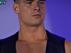 Anal, Homosexuelle, Muscle, Tatouage, Plan cul à trois