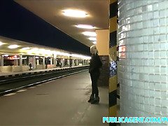 Leie, Blasen, Tschechisch, Hd, Geld, Öffentlich, Titten, Zug