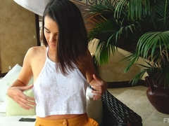 Acercamiento, Extremo, Abierta, Masaje, Monstruo, Orgasmo, Solo, Juguetes