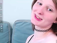 Sexy teen ebony solo toy masturbation