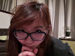 Asiatique, Sucer une bite, Masturbation, Solo