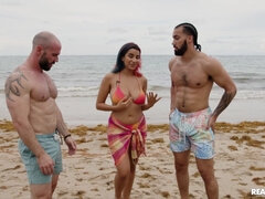 Slutty pornstar Roxie Sinner wants dick all day long at this swanky Florida resort, but she can't believe how hard it is to find a dude who'