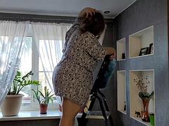 Leie, Wohlbeleibte schöne frauen, Grosser arsch, Pummelig, Besamung, Spermaladung, Milf, Stiefmutter