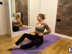 Blonde, Sucer une bite, Gorge profonde, Hard, Lingerie, Pov, Rousse roux, Chevaucher