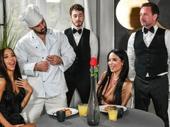 18, デカ尻, デカチン, デカパイ, フェラチオ, バック, 淫乱熟女, ティーン