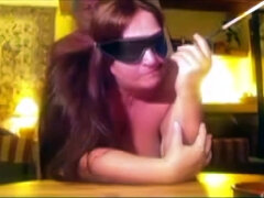 素人, ぽっちゃり, デカパイ, ボンデージ, 淫乱熟女, オマンコ, 濡れ, 妻