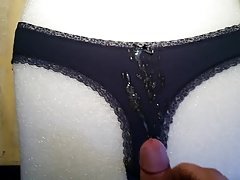 Cum on wifes panties 09
