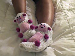 Mercedes Sock Strip Sole Tease