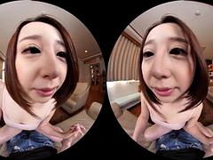 En tercera dimension, Tetas grandes, Mamada, Japonés, Pov, Realidad, Cabello corto, Tetas
