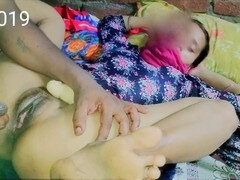 School girl and her hubby in some hardcore action