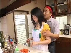 Seductive asian slut get real hard fuck