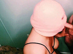 Blowjob & jismplay! DSL gf loves Cum!