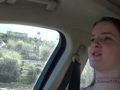 New sexy blonde gets fucked and cum in mouth at audition - Blowjob