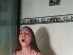Morena, Hd, Latina, Masturbación, Orgasmo, Solo, Adolescente, Tetas