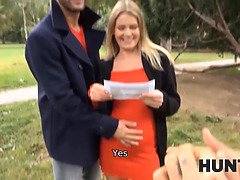 Loser hubby watches how his pregnant wife gets nailed by stranger