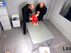 Law4k. teenager doesnt know where security officer have taken her but she gets fucked