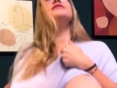 素人, ぽっちゃり, ブロンド, 指いじり, 淫乱熟女, ソフトコア, 一人, ウェブカメラ