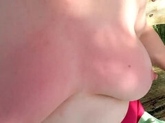 Bondage discipline sadomasochisme, Grote mammen, Dominatie, Hd, Vernedering, Buiten, Straf, Klap