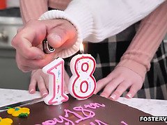 18 jaar, Pijpbeurt, Sperma shot, Sperma in gezicht, Hd, Vernedering, Openbaar, Tiener
