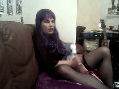 Amateur, Masturbation, Transsexuelle, Solo, Webcam