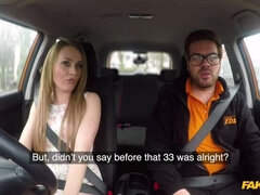 Sticky facial climax ends lesson