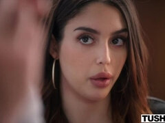 In den arsch, Blasen, Braunhaarige, Hundestellung, Hardcore, Absätze, Rock, Weibliche ejakulation