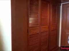 素人, アジア人, デカチン, チン, ハードコア, 旦那, 淫乱熟女, 小柄