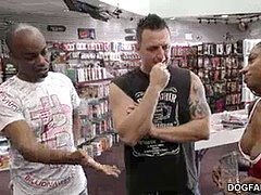 Negro, Corridas, Ébano, Corridas faciales, Agujero de la gloria