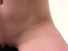 Blonde Agent Fucks Kinky Brunette With A Purple Strap-On