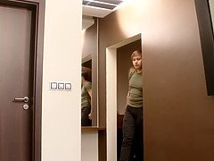 ブロンド, 巨乳な, 浮気者, 浮気する, 爸, ヨーロピアン, 彼女, Hd