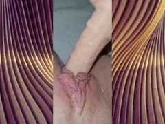 アナル, ディルド, 裸, おもちゃ