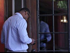 Grote lul, Pijpbeurt, Sperma shot, Fetisj, Interraciaal, Latijnse vrouw, Ondergoed, Kousen