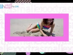 お尻, フェラチオ, 捕まる, バック, ハードコア, 赤毛, ガリガリ, オッパイの