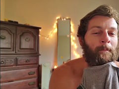 Amateur, Culo, Corridas, Gay, Peludo, Masturbación, Solo, Tatuaje