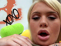 Anaal, Blond, Sperma shot, Gapende, Tiener, Trio