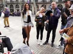 Blasen, Braunhaarige, Handjob, Hd