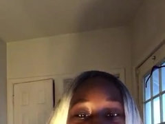 Amateur, Negro, Ébano, Casero, Leche, Tetas naturales, Pezones, Solo