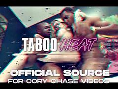 TABOOHEAT Cory Chase Surprises Stepsister with Post Workout Strapon Anal Fuck