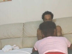 Attrapée, Couple, Queue, Petite amie, Fille latino, Seins naturels, Pute, Épouse