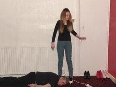 Arsch, Tussi, Verrückt, Fetisch, Hardcore, Absätze, Nackt, Sklave