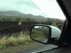 Enthousiasteling, Strand, Vriendin, Orgasme, Buiten, Gezichtspunt, Openbaar, Nat