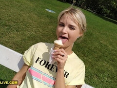 Grosser schwanz, Blondine, Blasen, Hardcore, Hd, Orgasmus, Pov, Muschi